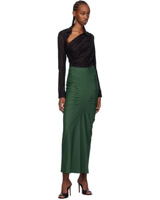 GAUGE81 Green Melia Maxi Skirt