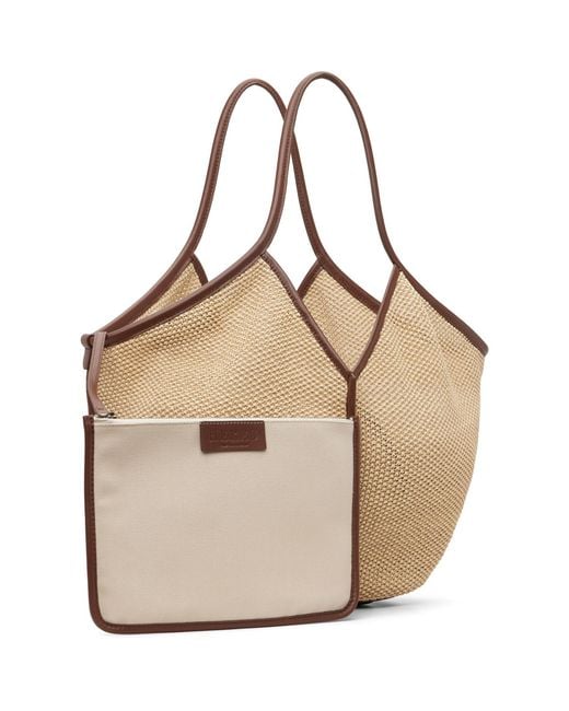 Hereu Natural Calella Soft Raffia Tote
