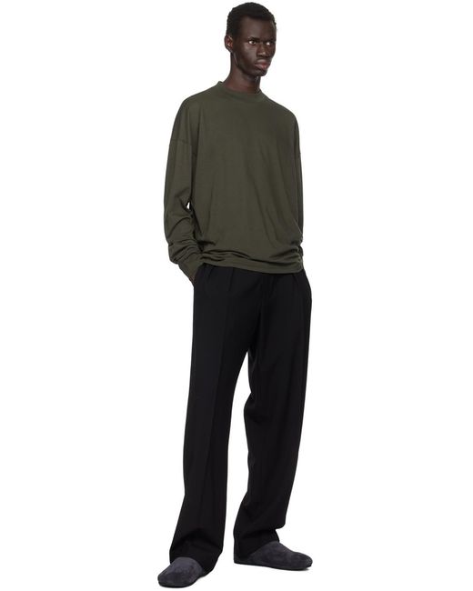 T-Shirt Drago Kaki The Row pour homme en coloris Black