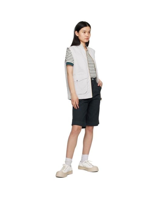 Objects IV Life White Cargo Vest