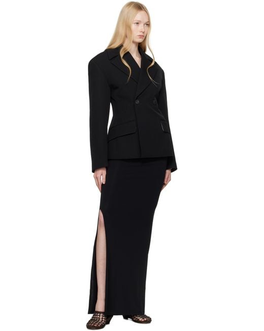 Jacquemus ブラウン La Croisière 'The Double Woven' ミュール Black