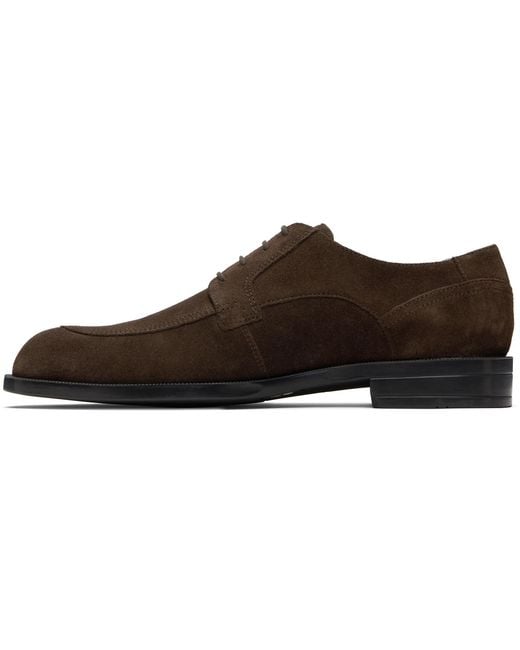 Boss Black Suede Derbys for men