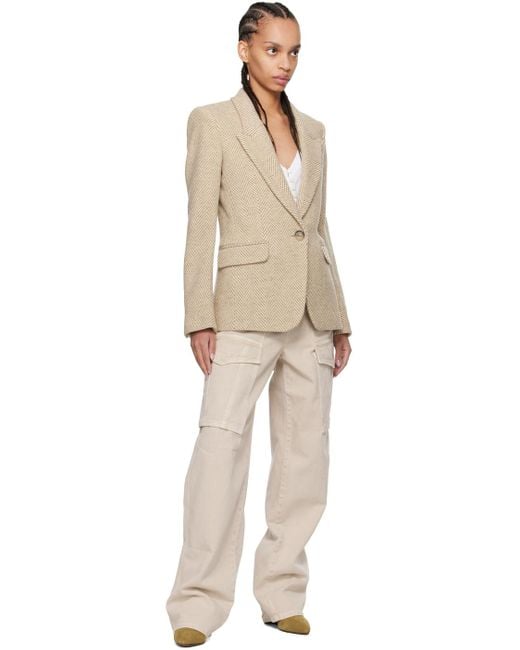 Isabel Marant Kerstin テーラードジャケット Natural