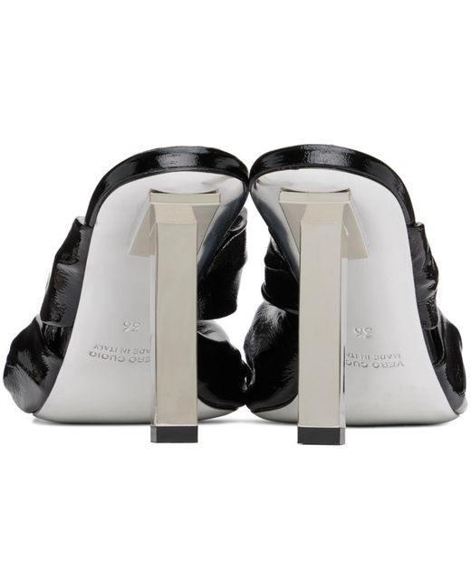 Ioannes Black Rococo Sandals