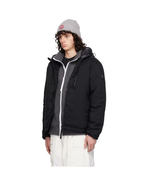 Canada Goose Black ' Label' Lodge Down Jacket for men