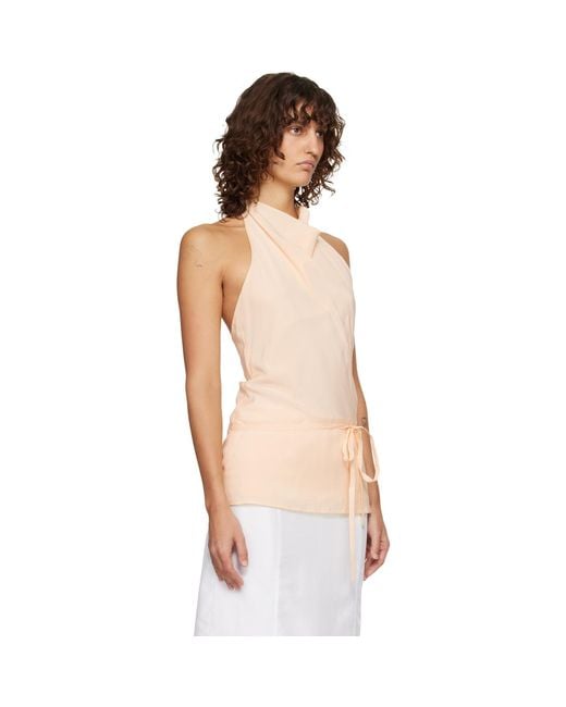 Belle Anna Natural Off- Faie Top