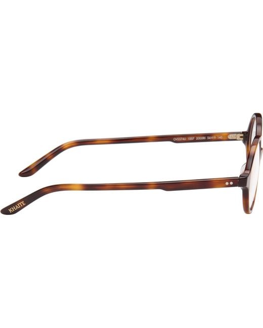 Khaite Brown Oliver Peoples Edition 2000Rx Glasses