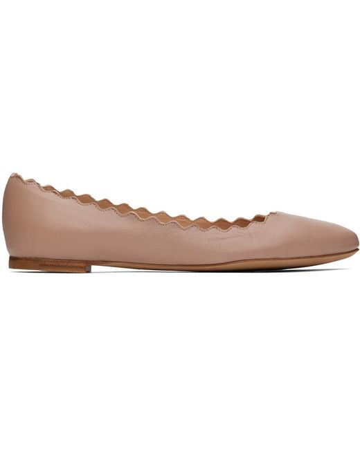 Chloé Black Lauren Ballerina Flats