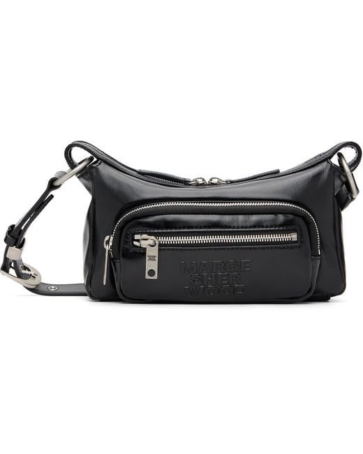 MARGE SHERWOOD Black Outpocket Mini Bag