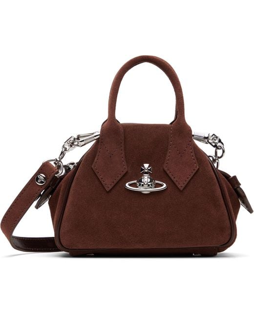 Vivienne Westwood Brown Mini Yasmine Bag