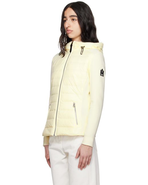 Blouson Hybride Della-R Blanc Cassé Rembourré En Duvet Mackage en coloris Natural