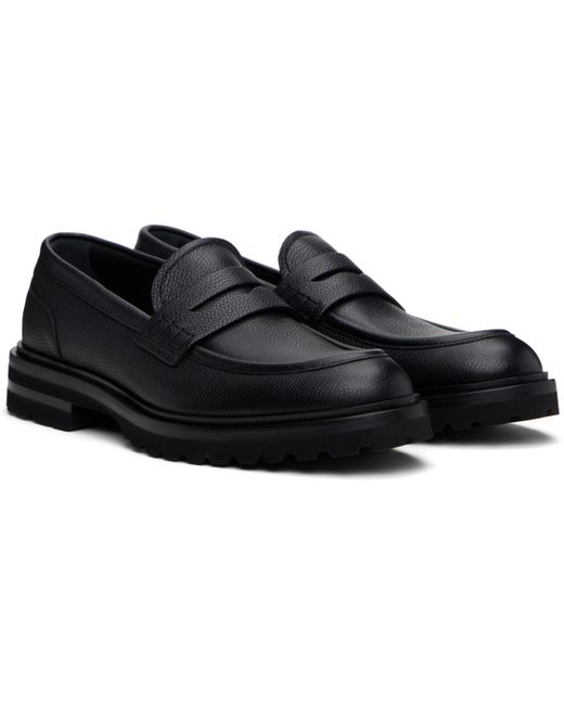 Dolce & Gabbana Black Altavilla Formale Loafers for men