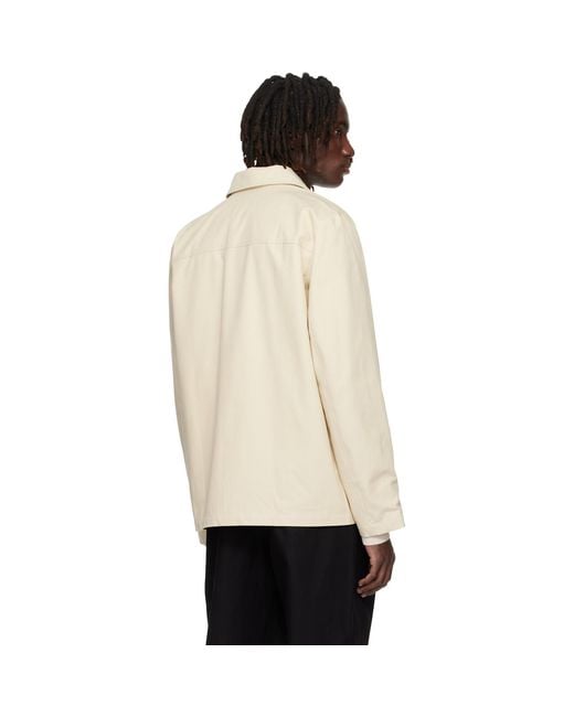 A.P.C. Natural Jeffray Jacket for men