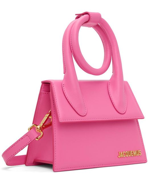 Jacquemus Pink Les Classiques 'le Chiquito Noeud' Bag