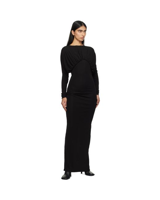 16Arlington Black Vernest Maxi Dress