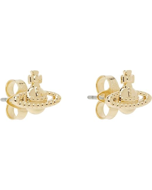 Vivienne Westwood Black Farah Earrings for men