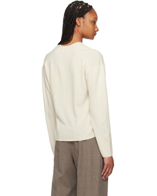 Anine Bing Natural Off- Athena Sweater