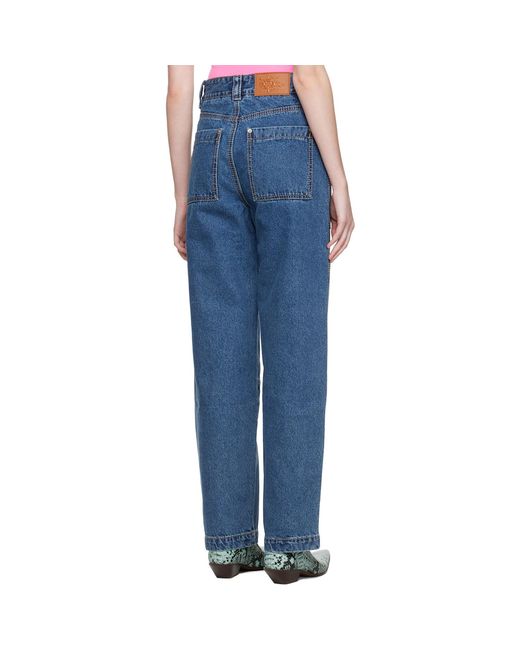 Eytys Blue Indigo Mercury Jeans