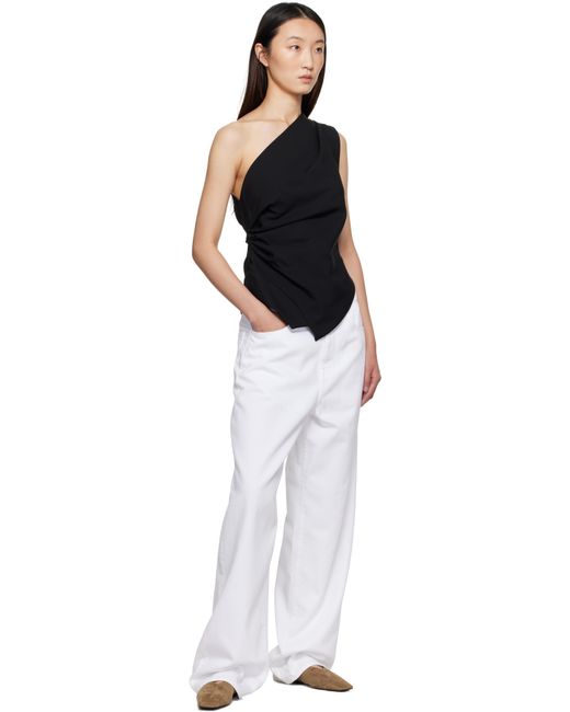 Rohe Black Lapel Top