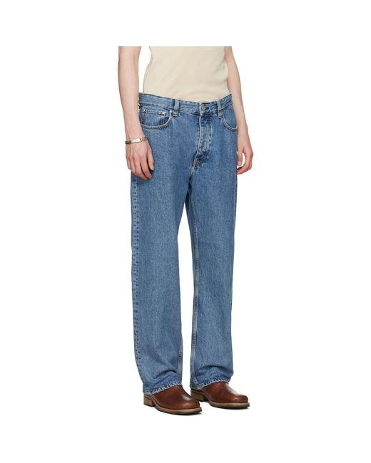 Won Hundred Blue Steve Jeans for men
