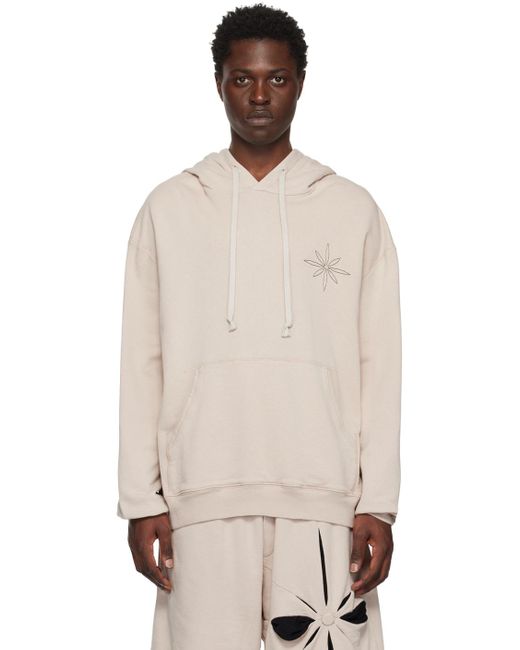 Kusikohc Natural Origami Hoodie for men