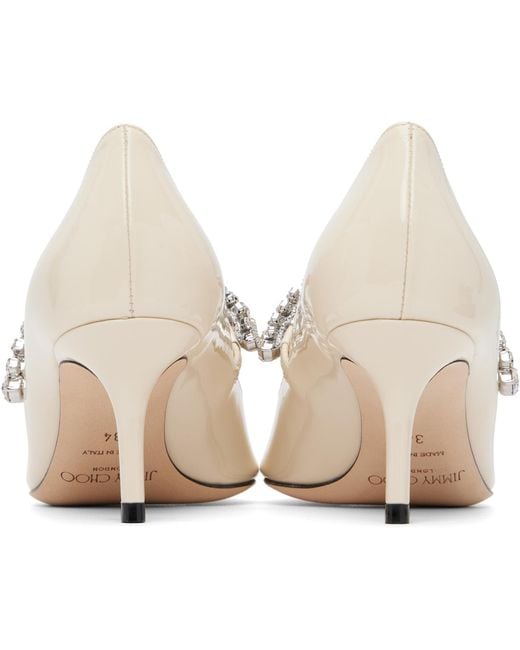 Jimmy Choo Black Off- Bing 65 Heels