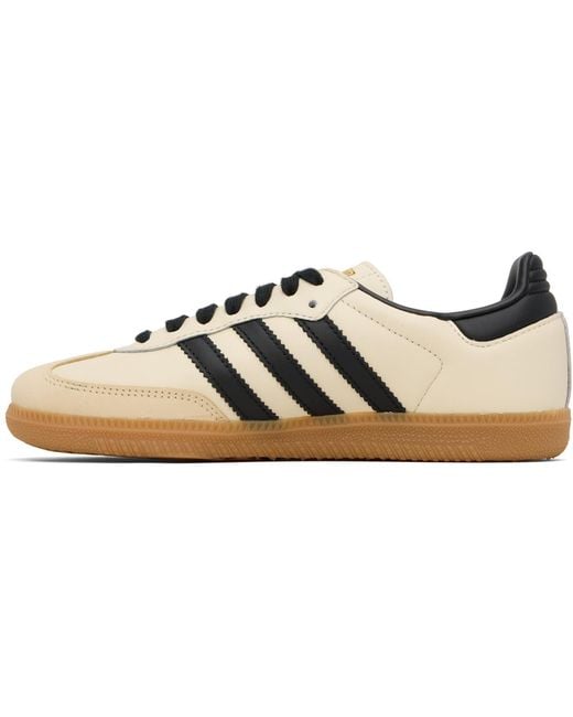 Adidas Originals Brown Off- & Samba Og Sneakers