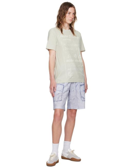 Acne Studiosトロンプルイユ デニムショートパンツ 【公式通販】