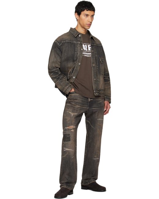 Neighborhood Black Denim Type-1 Jacket for men