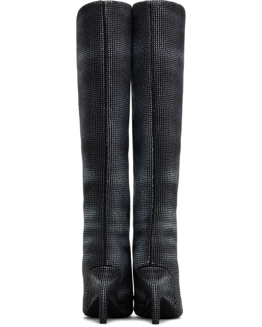 Alexander Wang Black Diablo 90Mm Tall Boots