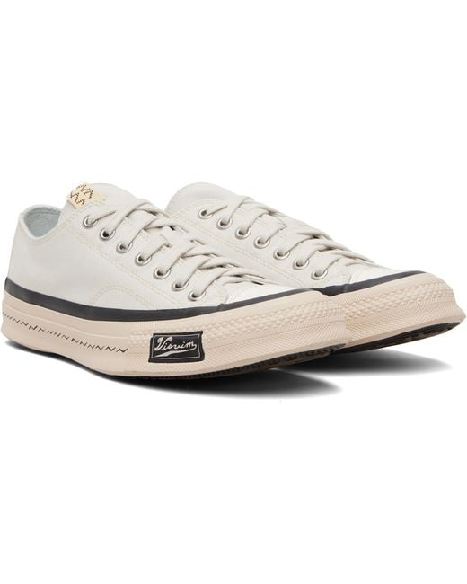 Visvim Black Off- Skagway Lo Sneakers for men