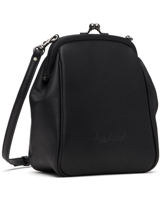 Yohji Yamamoto Black 'Sacoche' Small Bag