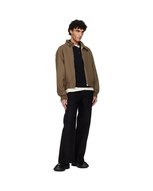 HELIOT EMIL Black Basalt Jeans for men