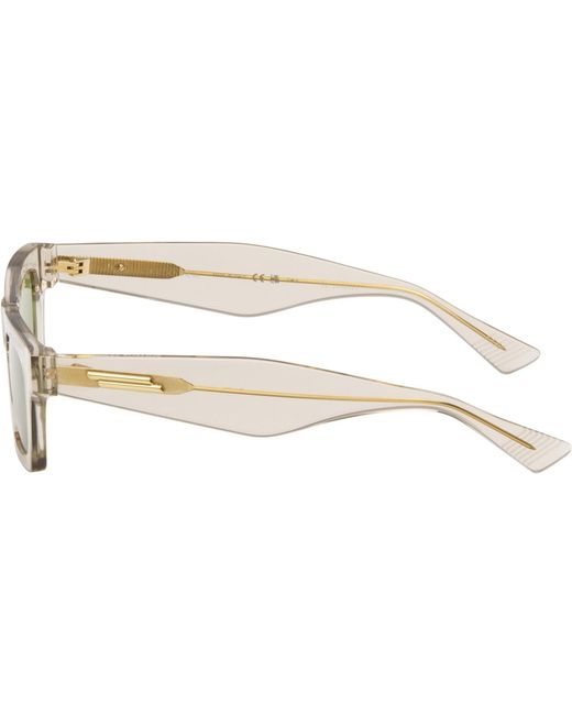 Bottega Veneta Green Ribbon Sunglasses for men