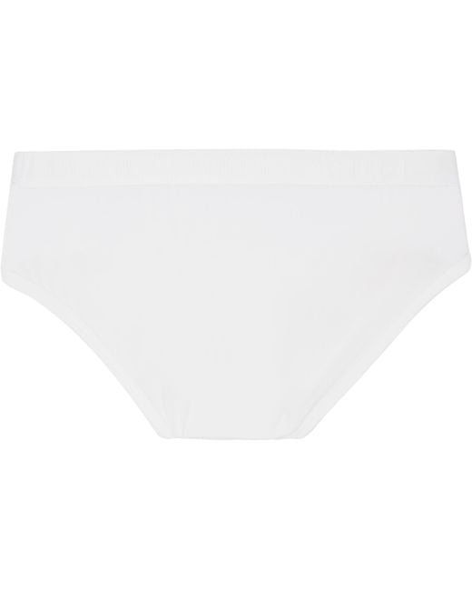 CDLP Black Three-Pack Y Briefs for men