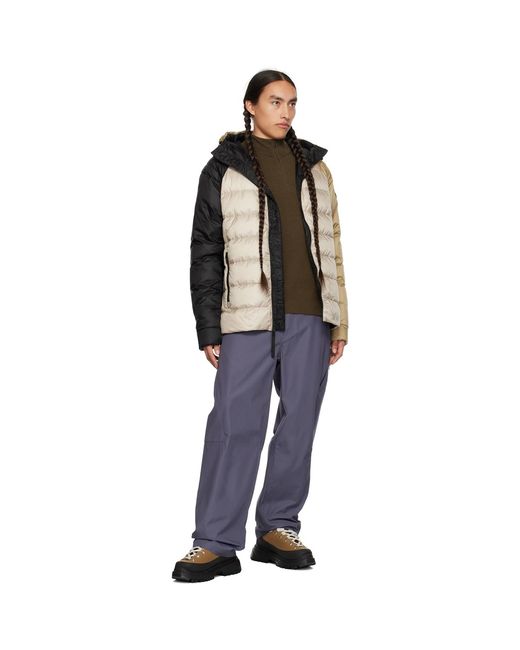 Canada Goose Black Beige Legacy Reversible Down Jacket for men