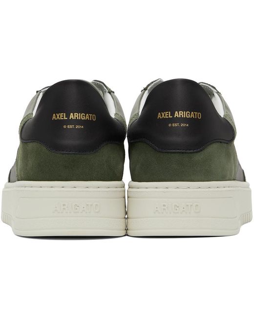 Axel Arigato Black Green & Gray Orbit Vintage Sneaker for men