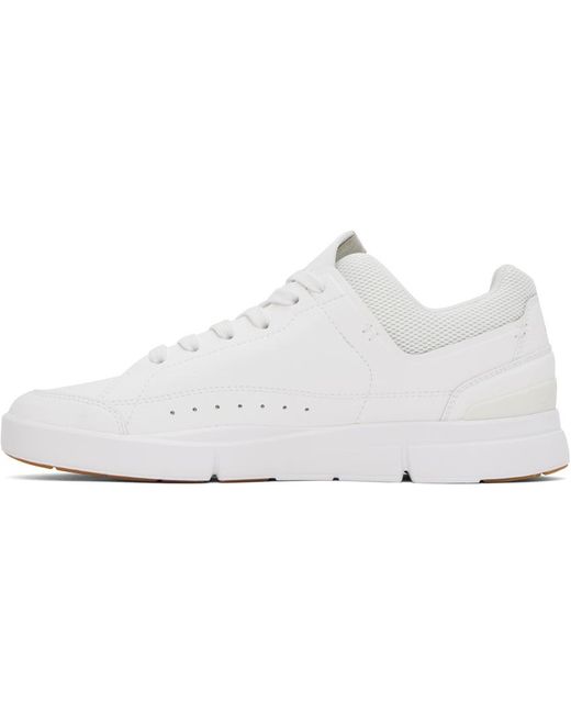 On Shoes Black White 'the Roger Centre Court' Sneakers for men
