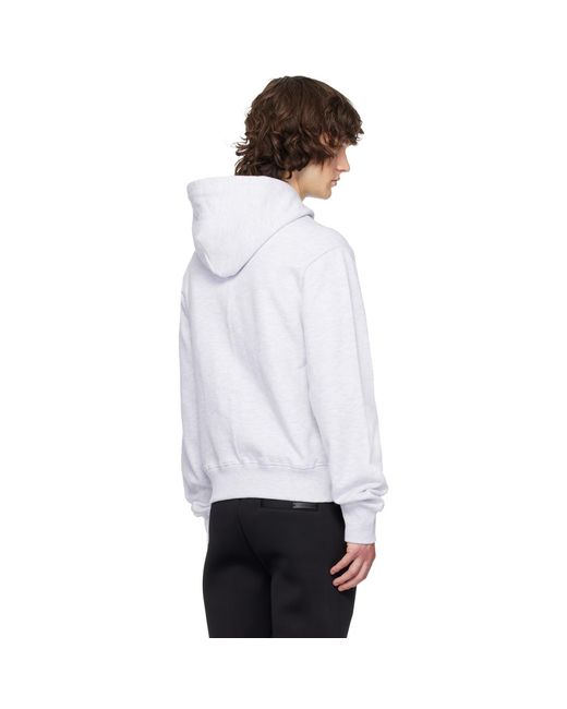 Entire studios White Standard Hoodie for men