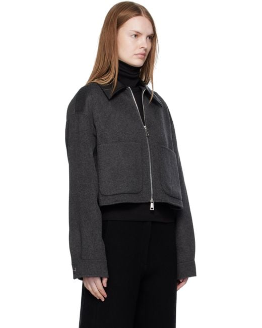 Nanushka Black Phebe Jacket