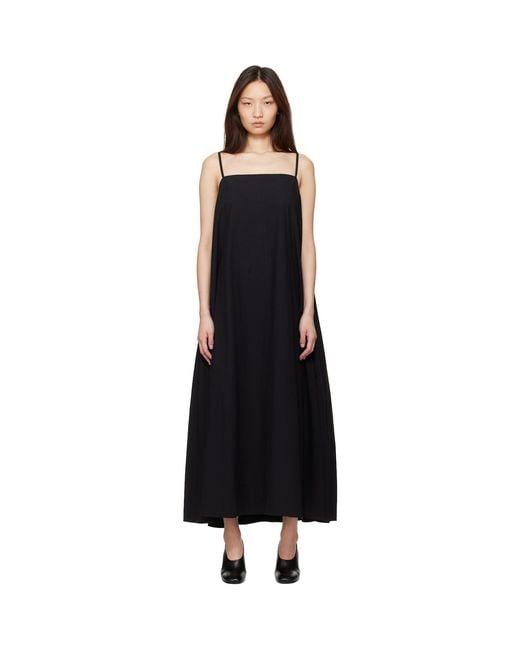 Studio Nicholson Black Achille Maxi Dress