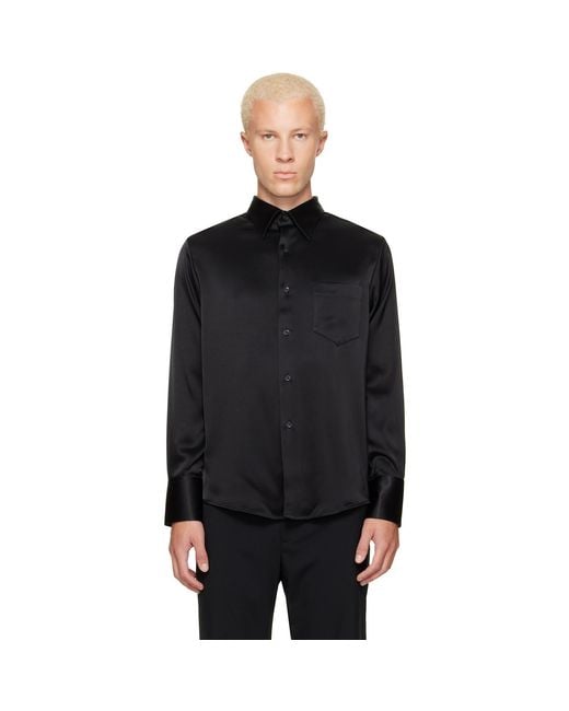 Ernest W. Baker Black Classic Shirt for men
