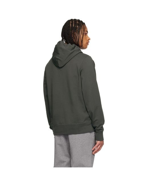 Canada Goose Black Khaki Huron Hoodie for men