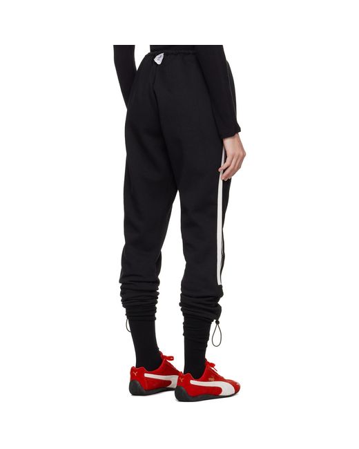 PROTOTYPES Black toggle Tracksuit Lounge Pants