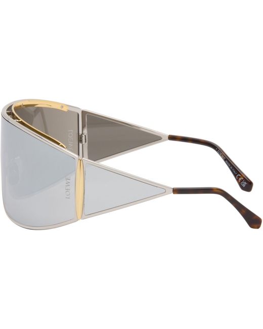 Loewe Gray Speed Shield Sunglasses