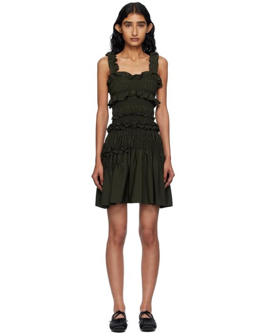 CECILIE BAHNSEN Black Oona Minidress