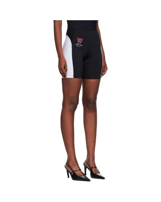 Off-White c/o Virgil Abloh Black Tech Jer Serena Cycling Shorts