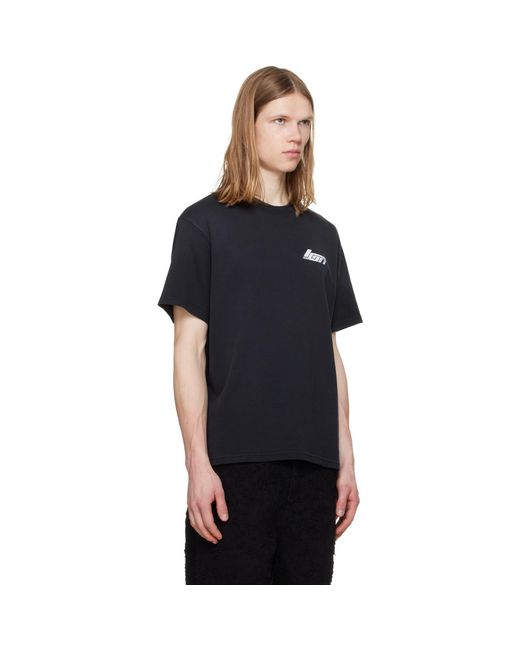 Louis-Gabriel Nouchi Black Logo T-Shirt for men
