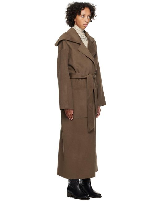 Nanushka black coat Clearance