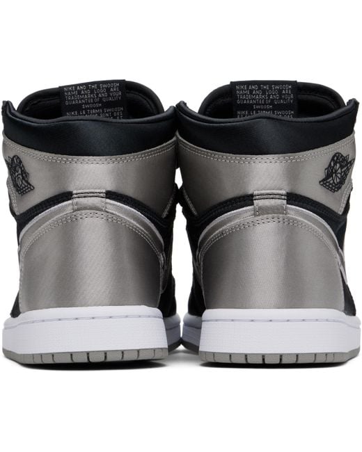 Nike Black Air 1 "Satin Shadow" Sneakers